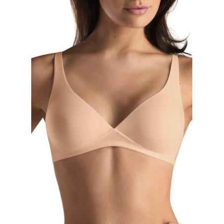  Soutien Gorge Hanro coton sans armatures triangle