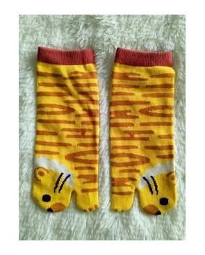 Chaussettes Japonaise Tigre rigolo
