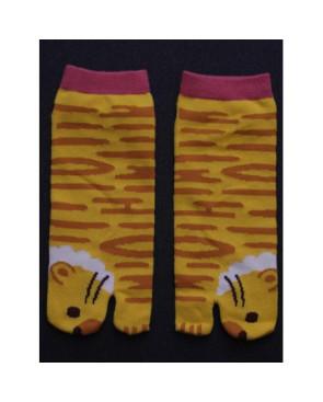 Chaussettes Japonaise Tigre rigolo