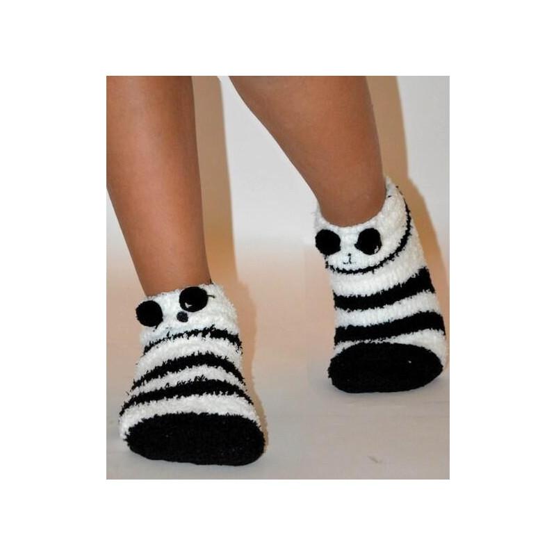 Chausson polaire enfants petit panda