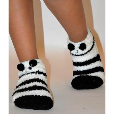 Chausson polaire enfants petit panda