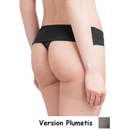 String  Chantal Thomass Encense moi de Plumetis vison