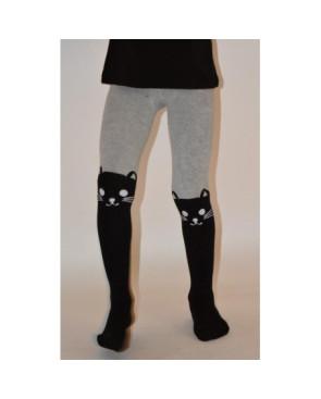 Collant Enfant chaud cuissarde chat 