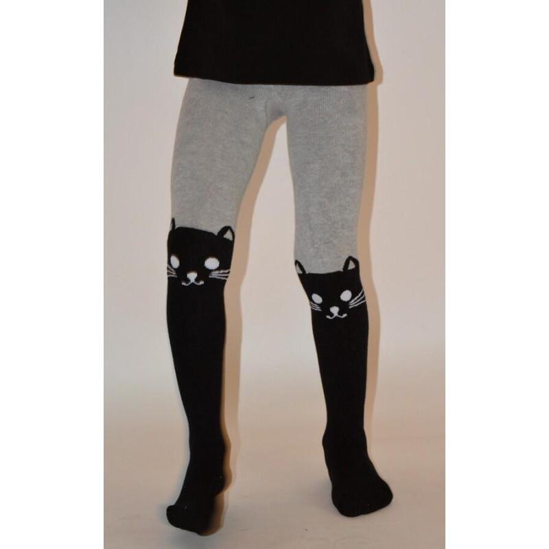 Collant Enfant chaud cuissarde chat