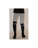 Collant Enfant chaud cuissarde chat