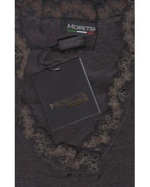  Chemise ML Col Rond Moretta 5347 Lignite