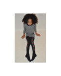 Collant enfant coton petits noeuds de couleurs