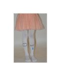 Collant enfant oeil qui rit  qui pleure blanc