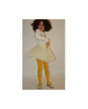 Collant enfant oeil qui rit  qui pleure moutarde