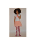 Collant enfant oeil qui rit  qui pleure rose