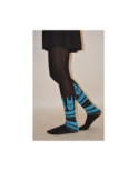 Collant renard bleu