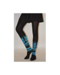 Collant renard bleu