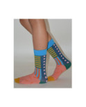 Chaussettes de clown à pois