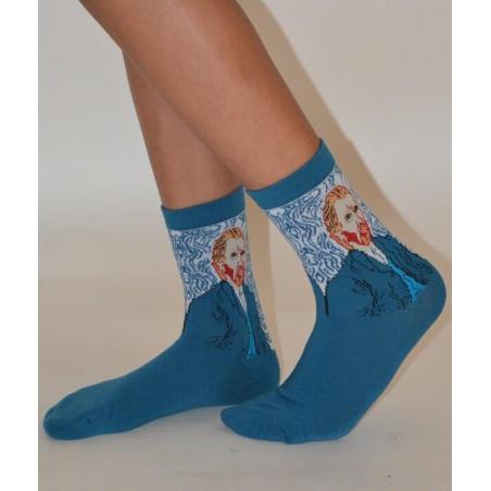  chaussettes peintures célébres portrait Van Gogh