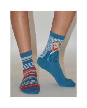 Duo de chaussettes Asymétriques D'art Van Gogh