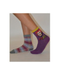 Duo de chaussettes Asymétrique Monroe Pop