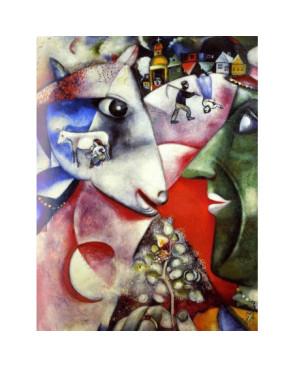  Chaussettres de maitres Chagall moi et le village profil