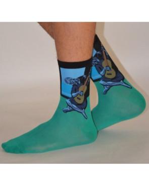 Chaussettes de maitre  Le guitariste bleu de Picasso chaussettes d'artistes