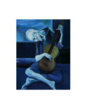Chaussettes de maitre  Le guitariste bleu de Picasso