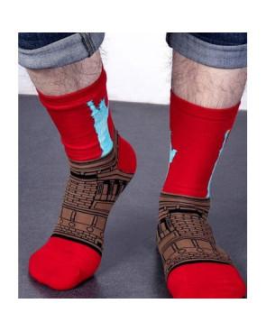 Chaussettes d'artiste la liberté