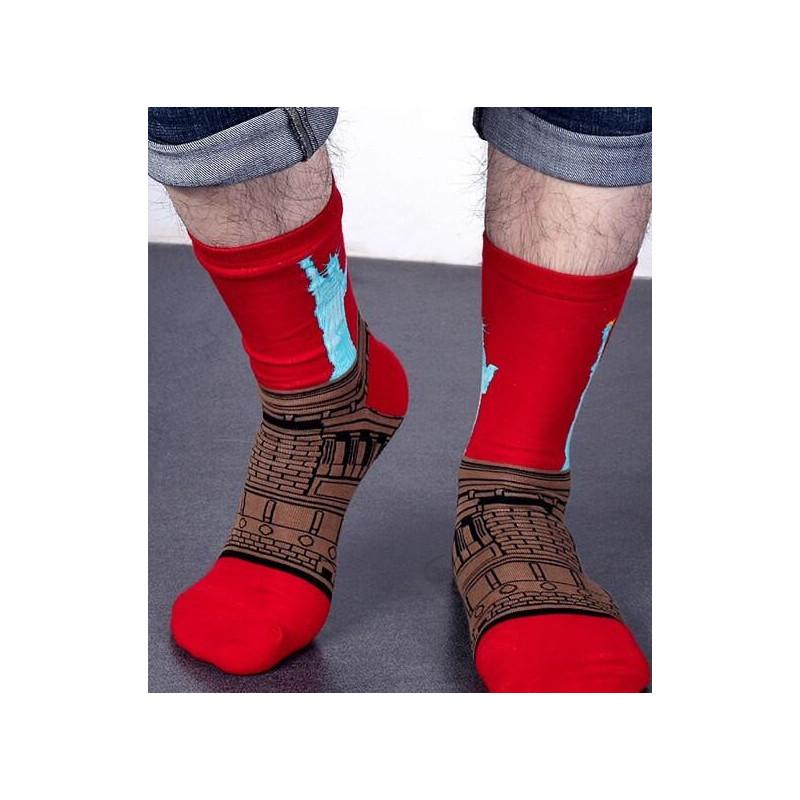Chaussettes artistique la liberté