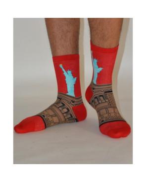 Fil de Joie Socquette Fleurs et Pois