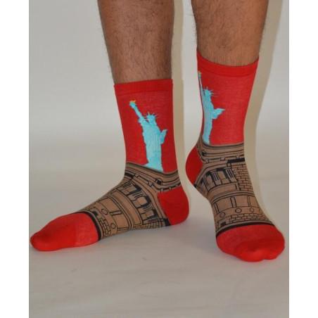 Chaussettes artistique la liberté