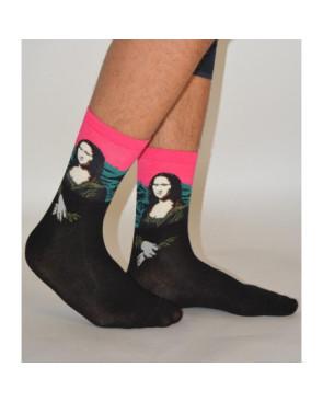 Chaussettes de maitre  Mona Lisa de Vinci