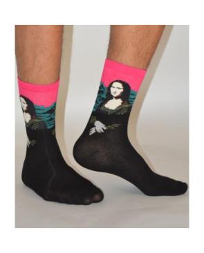 Chaussettes de maitre  Mona Lisa de Vinci