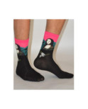 Chaussettes de maitre  Mona Lisa de Vinci