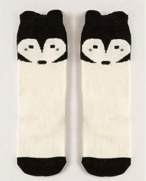 Chaussettes chaussons renard enfants