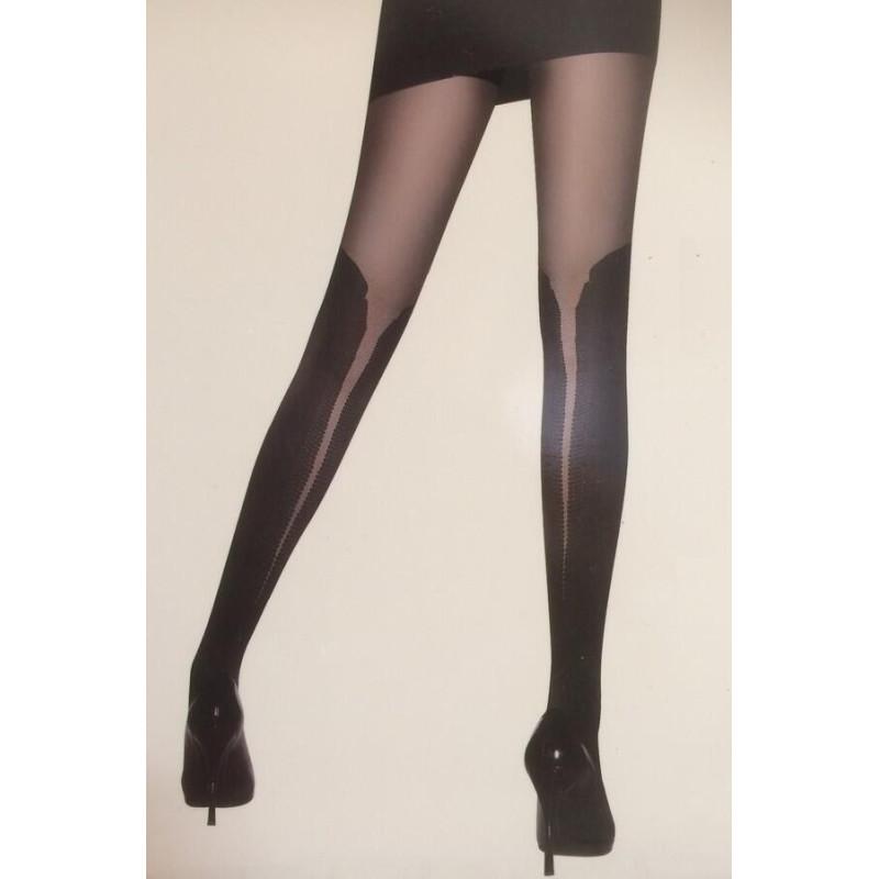 Collant cuissarde Zip Ouvert