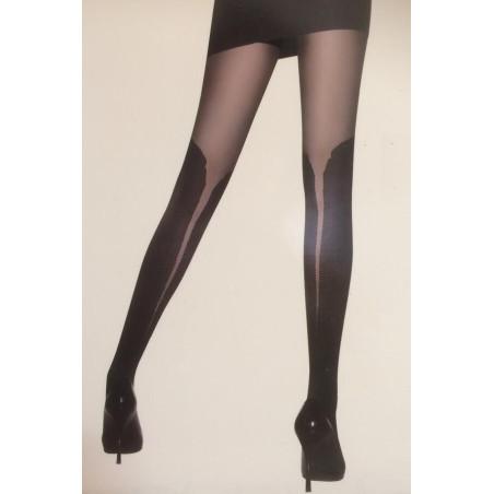 Collant cuissarde Zip Ouvert