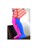 Collant enfant Asymétrique Fushia Bleu