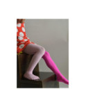 Collant Enfant Asymétrique Fushia Rose