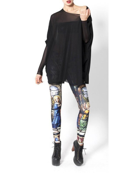 Legging Galaxy cathédrale vitrail