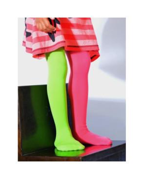 Collant enfant asymétrique vert rose