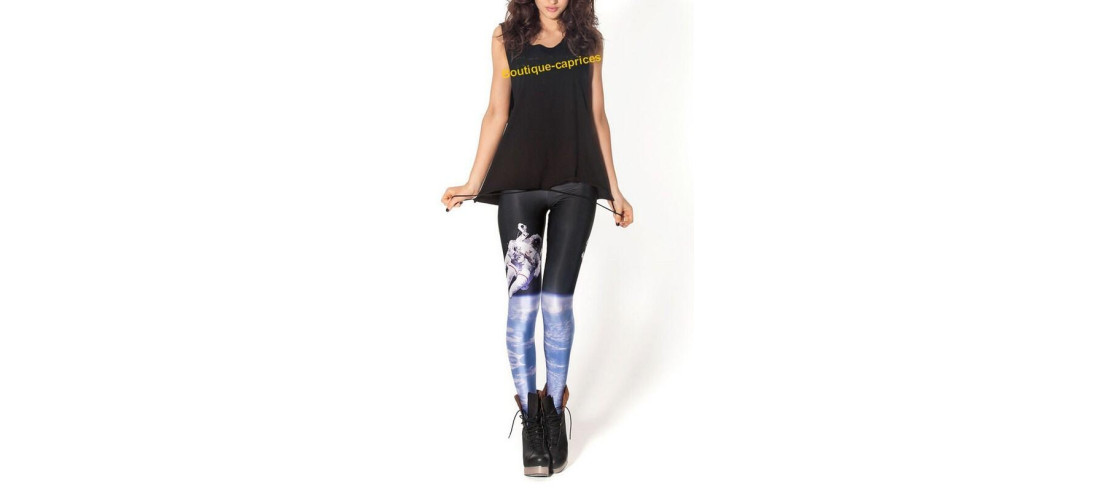 Legging Galaxy Cosmonaute spatial 