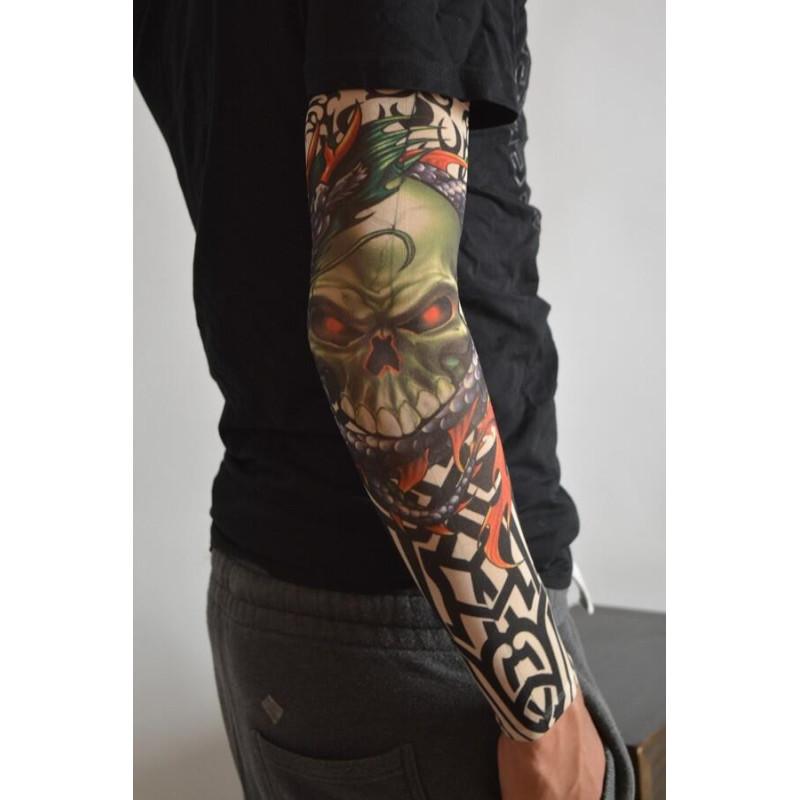 Manchette Tatouage tête de mort