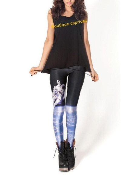 Legging Galaxy Cosmonaute spatial 