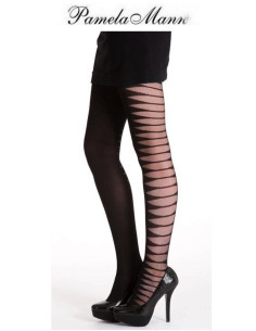 Pamela Mann collant sheer Side