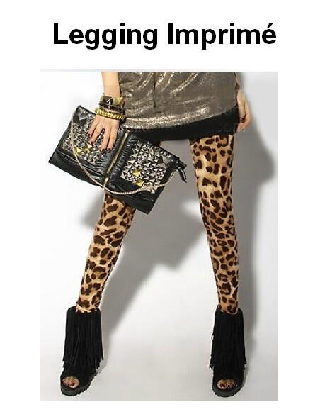 Legging imprimé Léopard