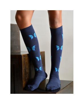 Mi Bas envol Papillons Bleus