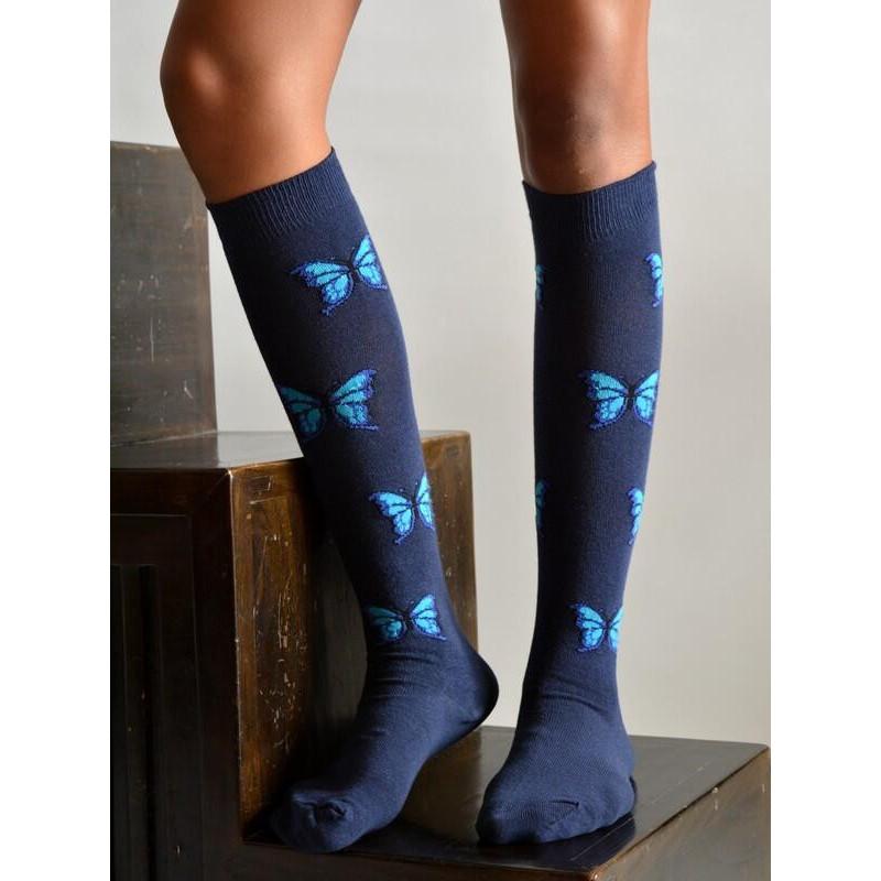 Mi Bas envol Papillons Bleus