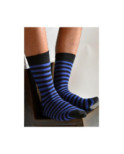 Chaussettes Rayures Bleues Homme