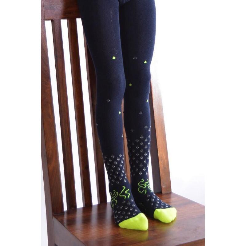 Collant enfant Berthe aux grands pieds Pattes de loups