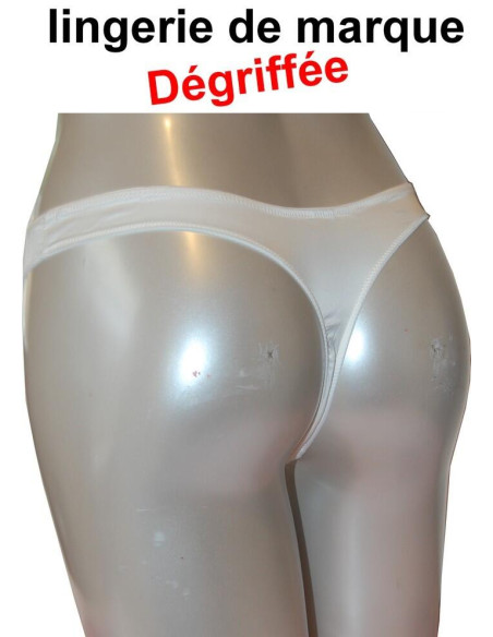 Dégriffé String classique ivoire