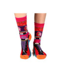 Chaussettes Dub et drino unisex zip fleuri