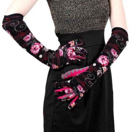 Gants fil de joie fleurs kenzo
