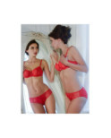 New Grace Soutien Gorge Pigeonnant Piege Rouge